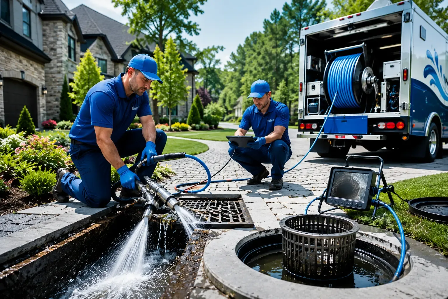 Local outdoor drain cleaning professionals in Irvington, KY